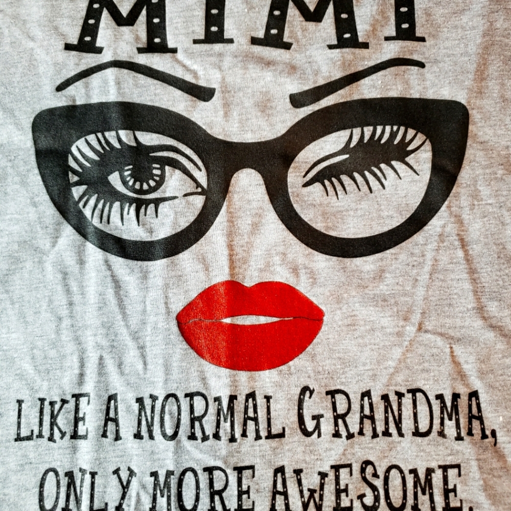 Women's XL Mimi grandma T-shirt